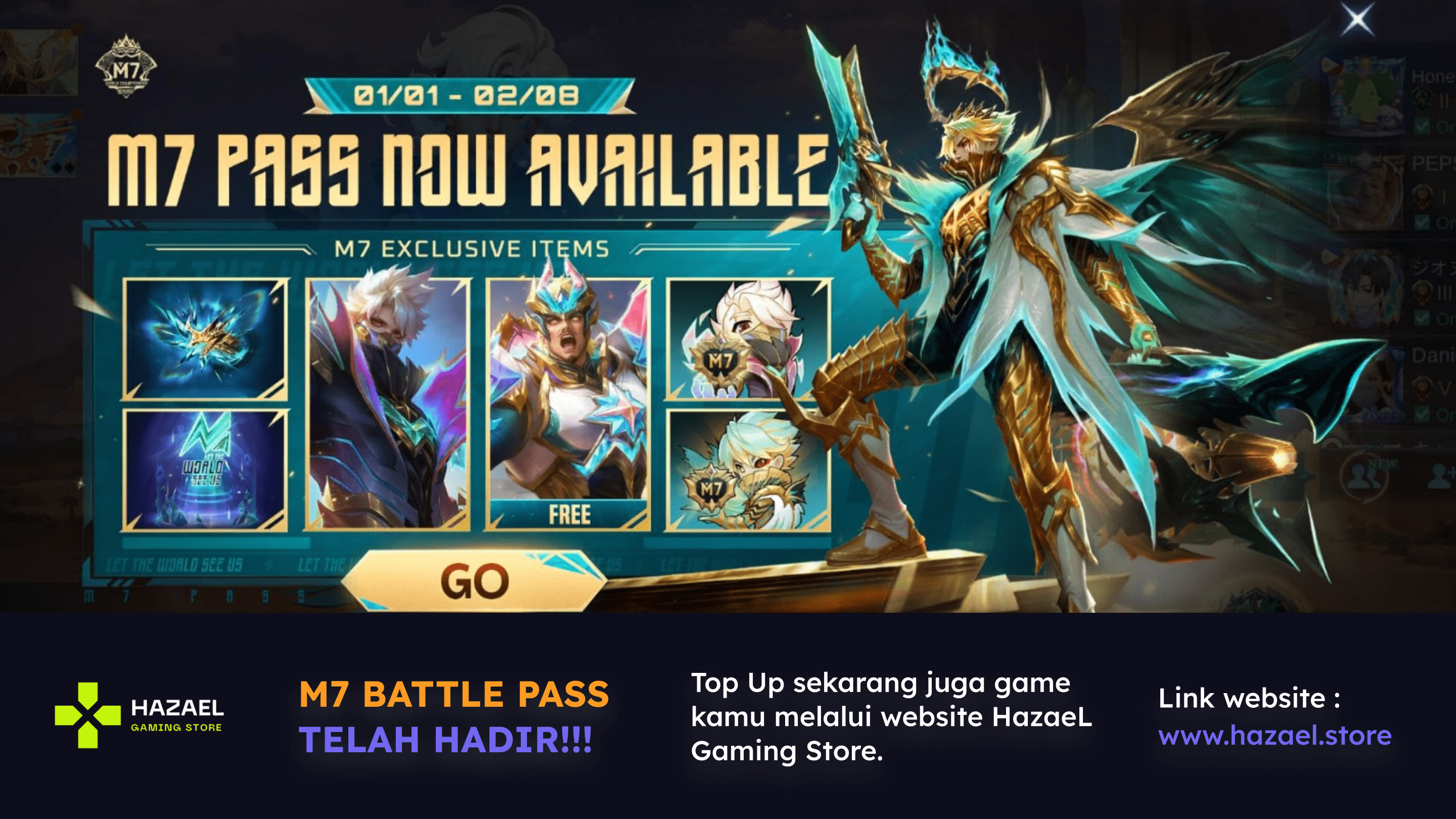 Panel Top Up Game, PPOB dan Voucher 24 Jam